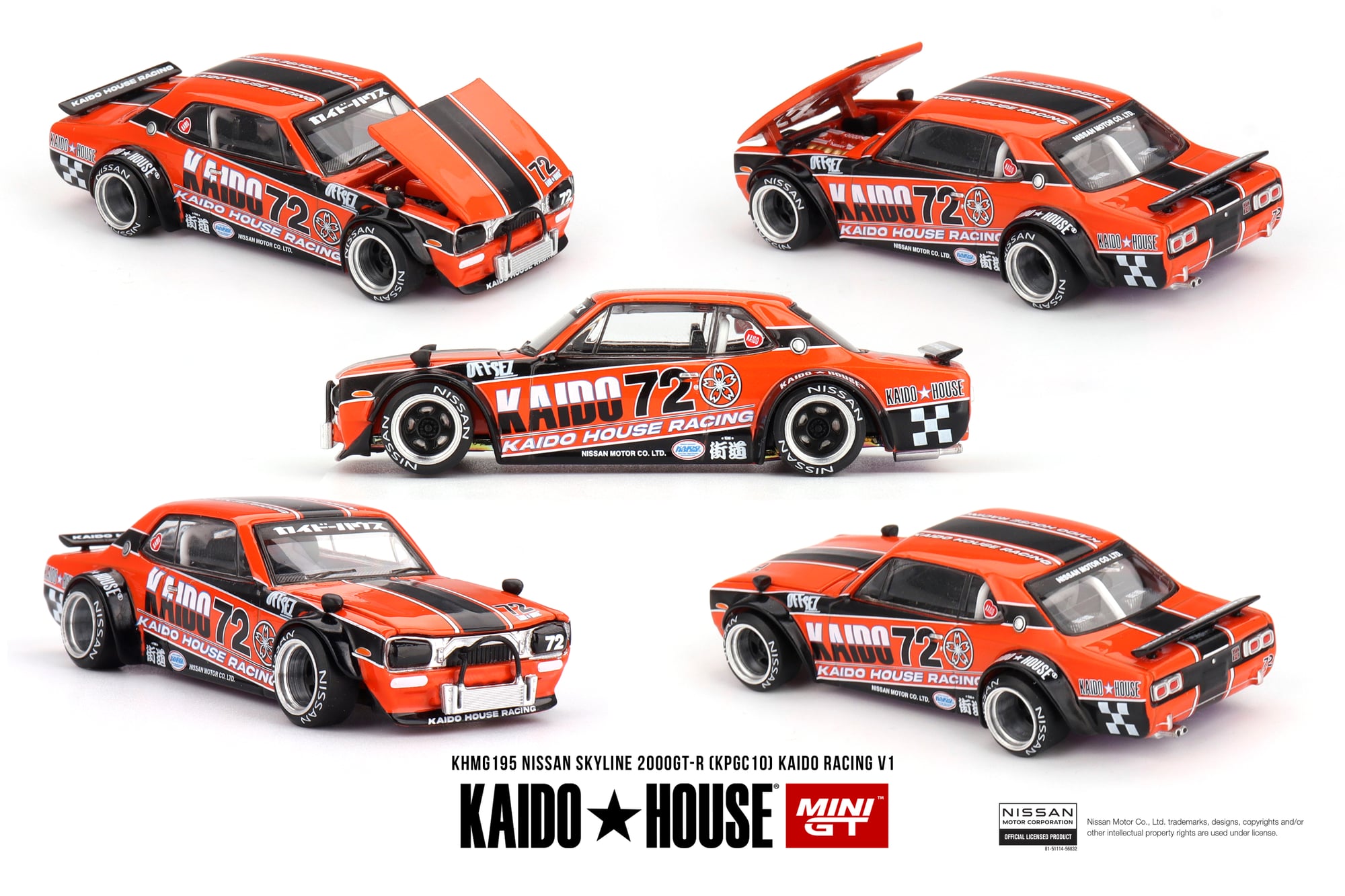 Kaido House Nissan Skyline 2000GT-R KPGC10 Kaido Racing V1