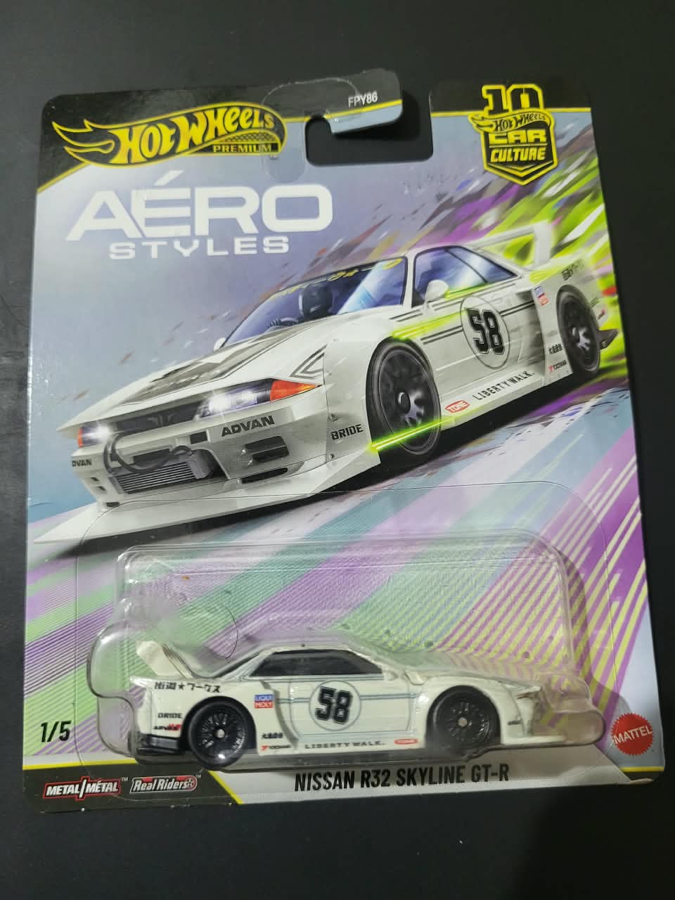 Hot Wheels Nissan R32 Skyline GT-R