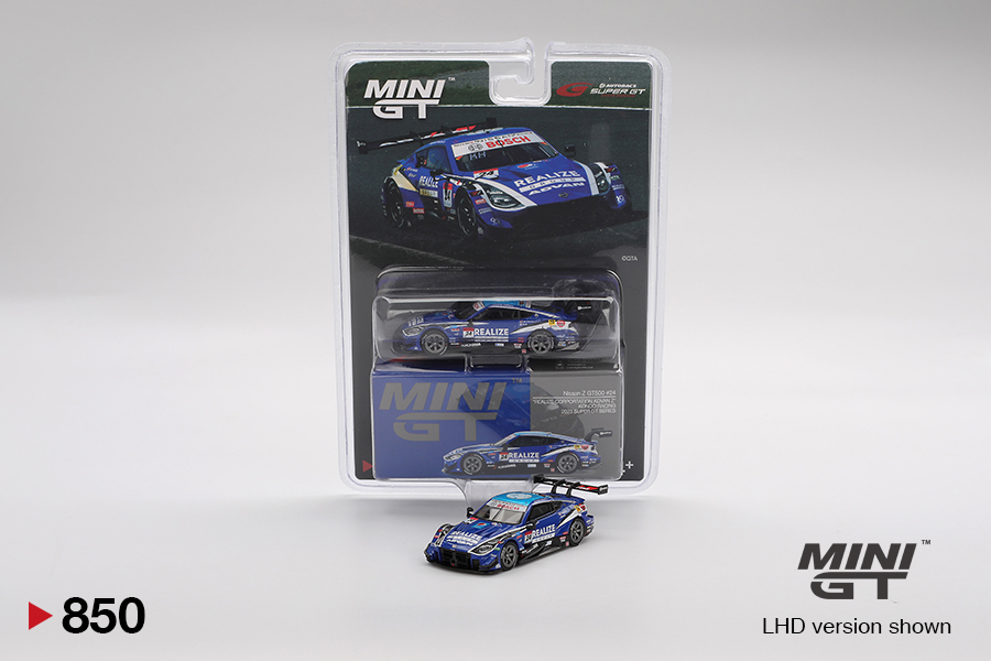 MINI GT Nissan Z GT500 #24 REALIZE CORPORATION ADVAN Z