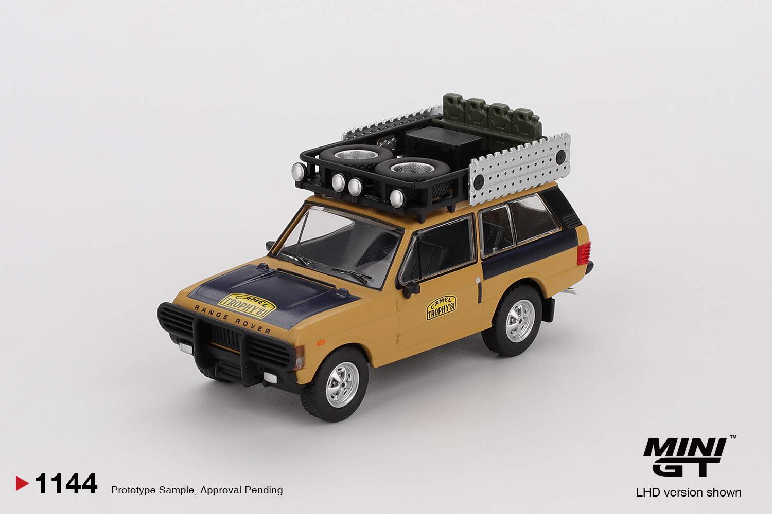 MINI GT Range Rover 1981 Camel Trophy Sumatra Winner
