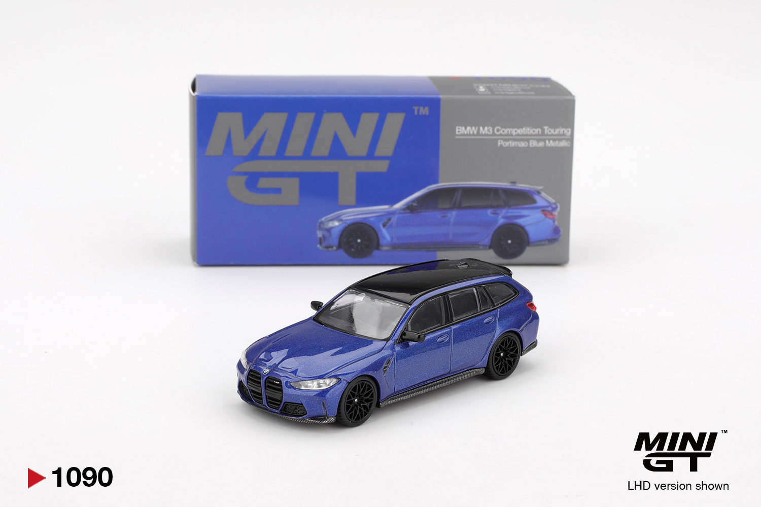 MINI GT BMW M3 Competition Touring Portimao Blue Metallic