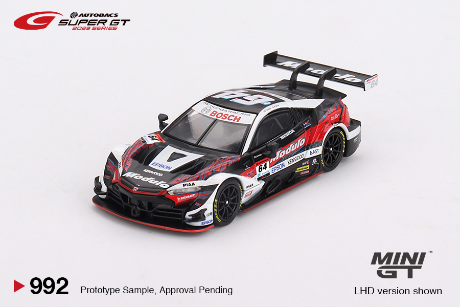 MINI GT Honda NSX-GT Type S GT500 #64 Modulo Nakajima Racing 2023 SUPER GT