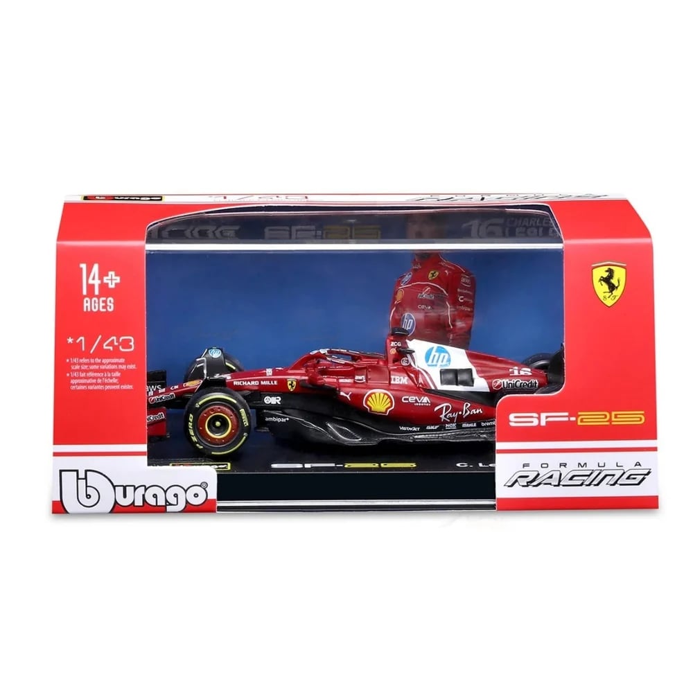 Bburago Ferrari SF-25 Charles Leclerc #16