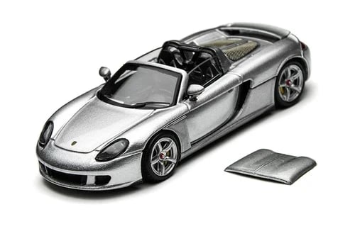 Time Micro Porsche Carrera GT Silver | Time Micro 1:64 photo 2