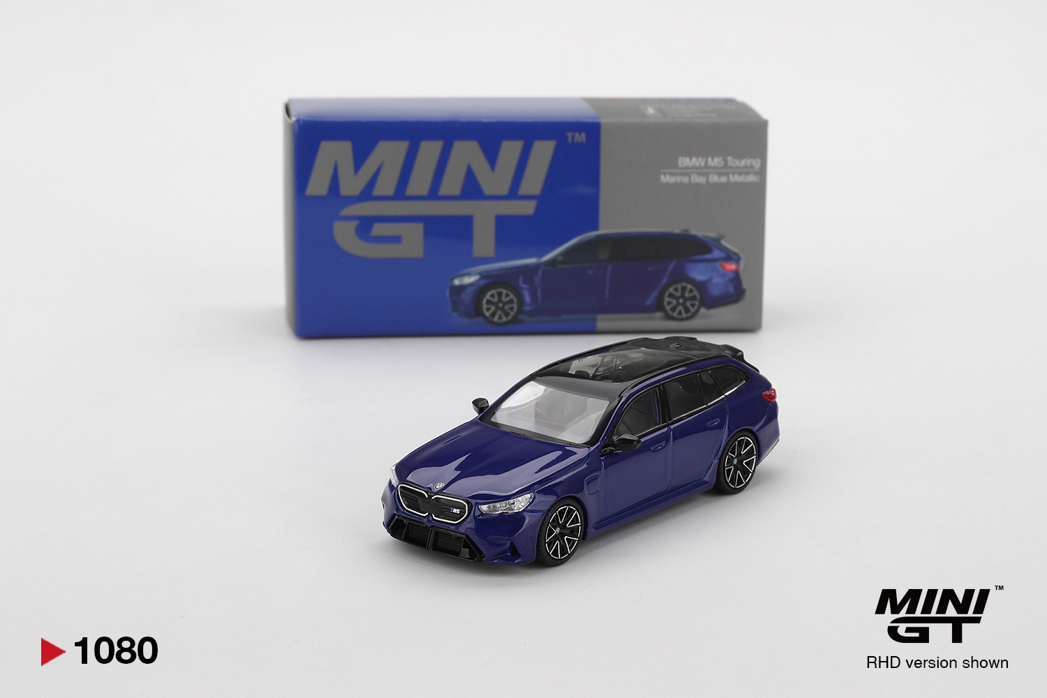 MINI GT BMW M5 Touring G99 Marina Bay Blue Metallic