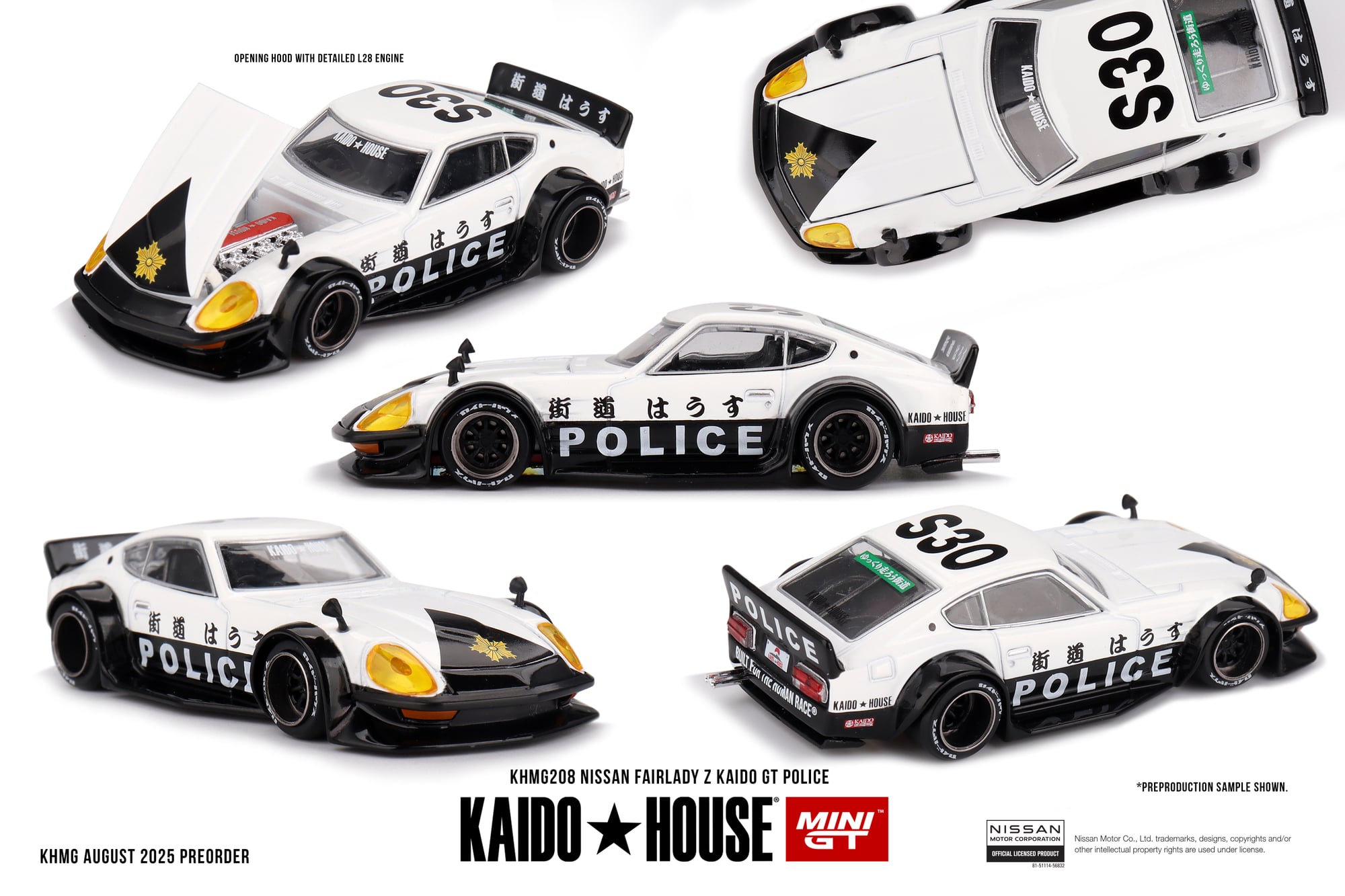Kaido House Nissan Fairlady Z Kaido GT Police