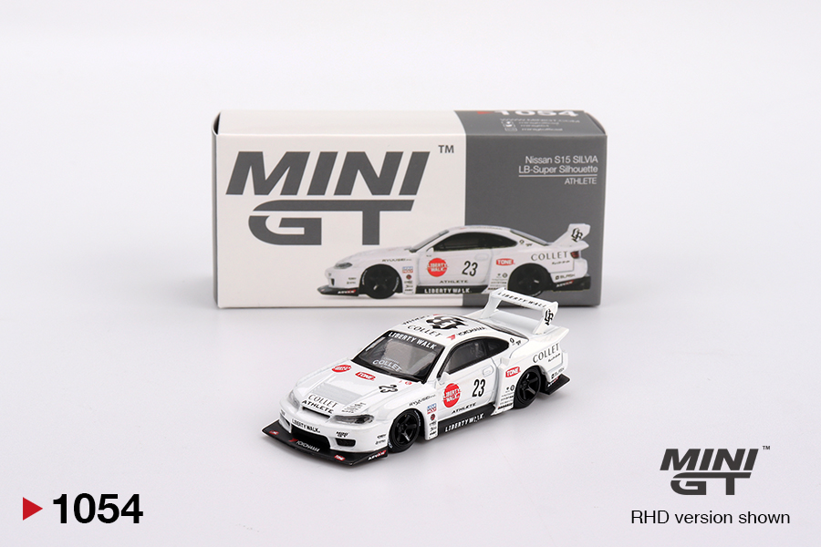 MINI GT Nissan S15 Silvia LB-Super Silhouette ATHLETE