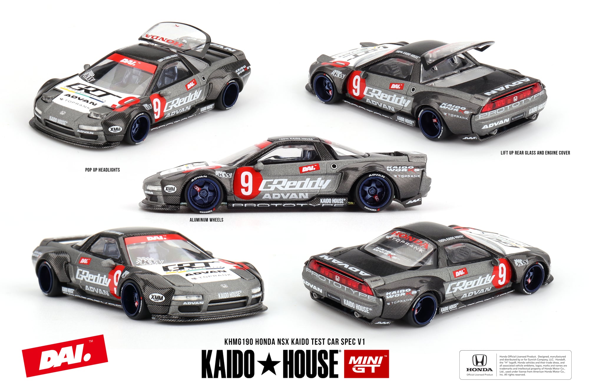 Kaido House Honda NSX Kaido Test Car Spec V1 DAI NSX