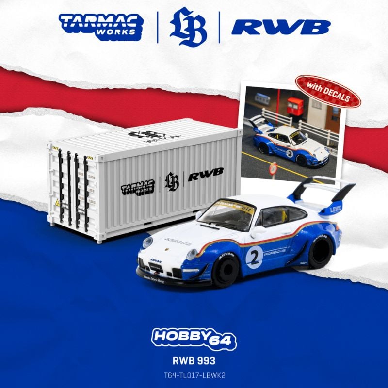Tarmac Works Tarmac Works RWB 993 Liberty Walk | 1:64