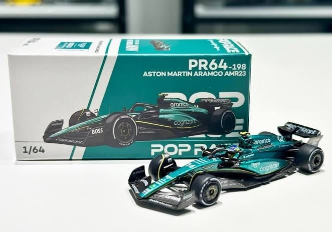 Pop Race Pop Race Aston Martin Aramco AMR23 #14 | PR64-198