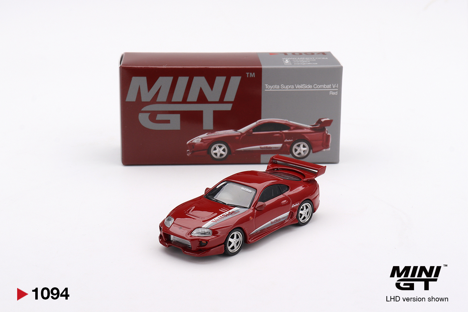 MINI GT Toyota Supra VeilSide Combat V-I Red