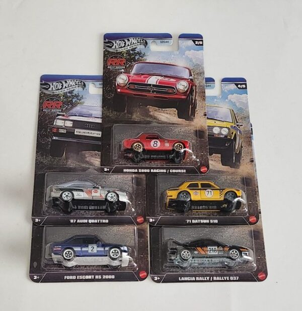 Hot Wheels Rally Racers Complete Set (5 Cars)