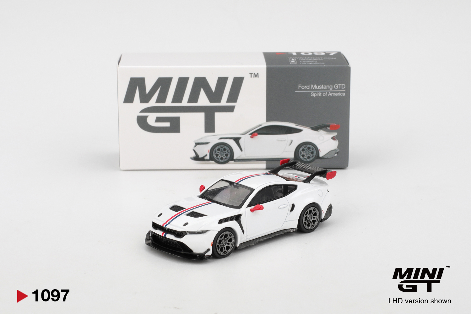 MINI GT Ford Mustang GTD Spirit of America