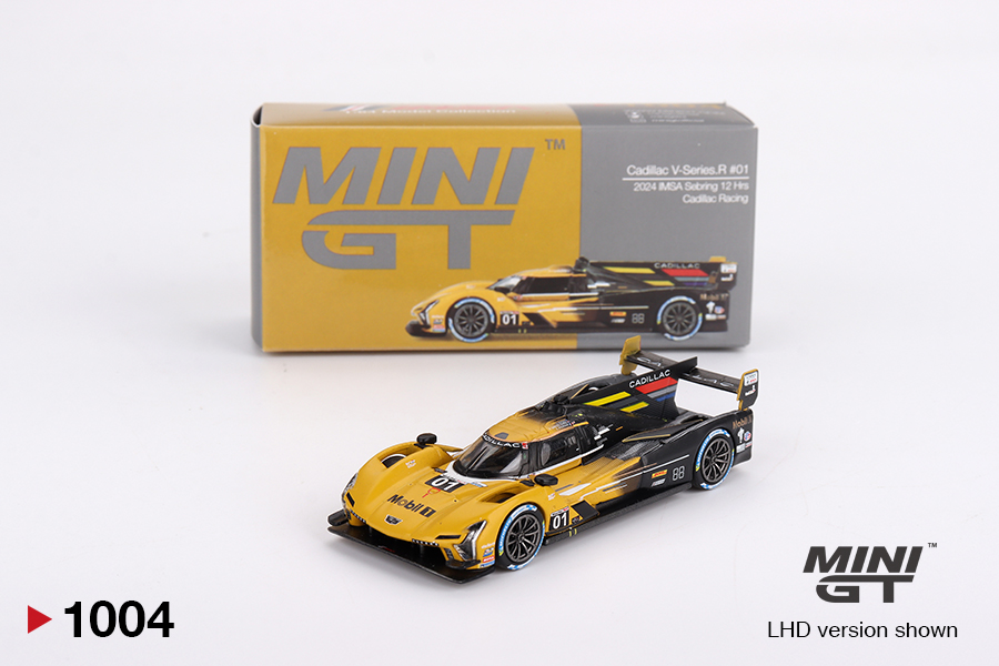 MINI GT Cadillac V-Series.R #01 Cadillac Racing 2024 IMSA Sebring 12 Hrs