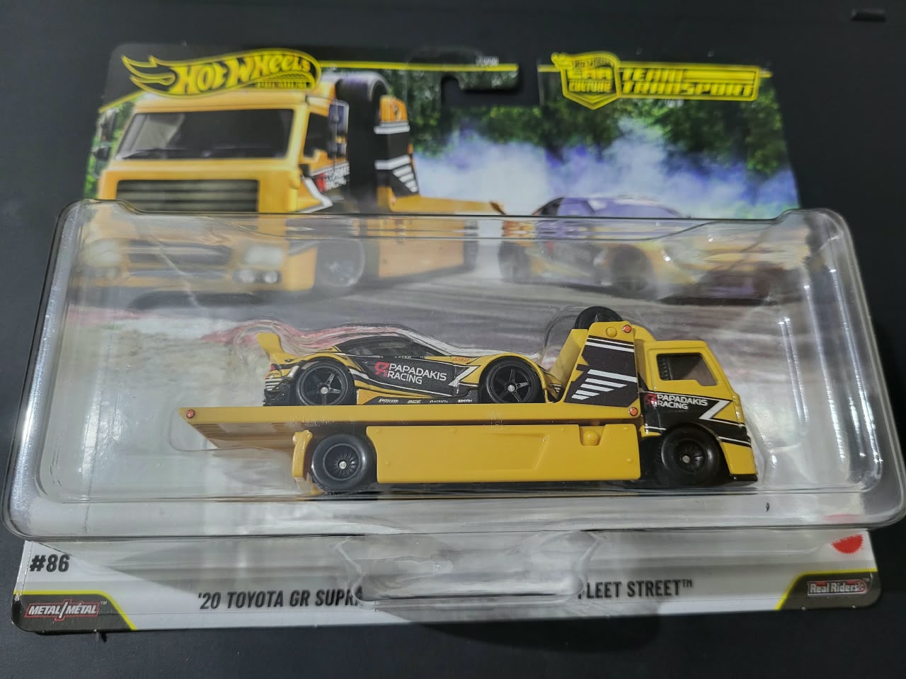 Hot Wheels Hot Wheels Premium '20 Toyota GR Supra Team Transport | Fleet Street 1:64