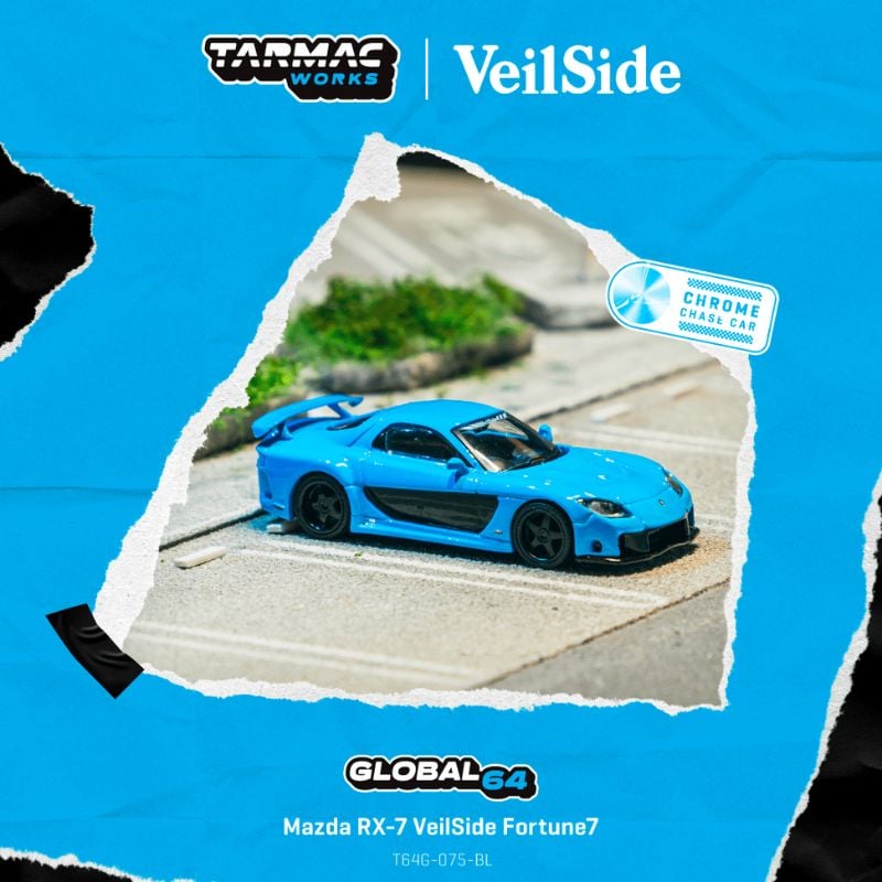 Tarmac Works Tarmac Works Mazda RX-7 VeilSide Fortune7 | 1:64