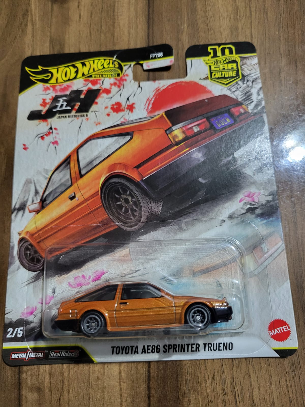 Hot Wheels Japan Historics 5 Toyota AE86 Sprinter Trueno