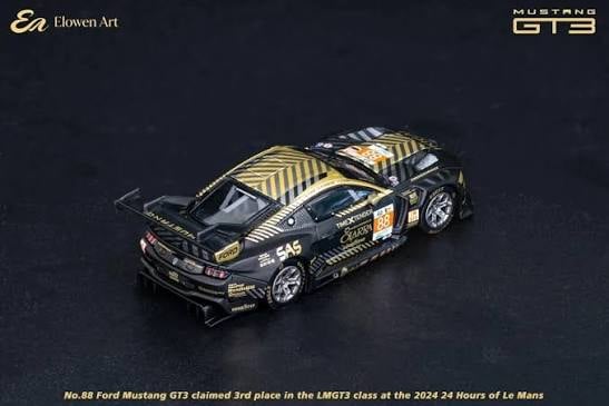 Elowen Art Ford Mustang GT3 #88 | 2024 24 Hours of Le Mans LMGT3 | Elowen Art 1:64 photo 2