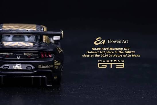 Elowen Art Ford Mustang GT3 #88 | 2024 24 Hours of Le Mans LMGT3 | Elowen Art 1:64 photo 4