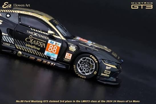 Elowen Art Ford Mustang GT3 #88 | 2024 24 Hours of Le Mans LMGT3 | Elowen Art 1:64 photo 5