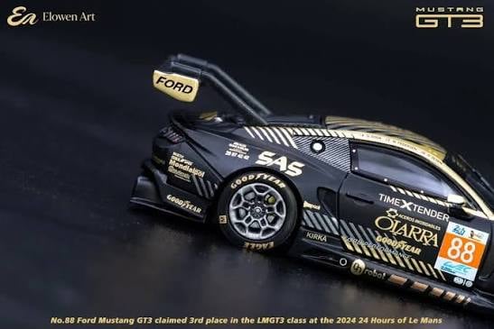 Elowen Art Ford Mustang GT3 #88 | 2024 24 Hours of Le Mans LMGT3 | Elowen Art 1:64 photo 6