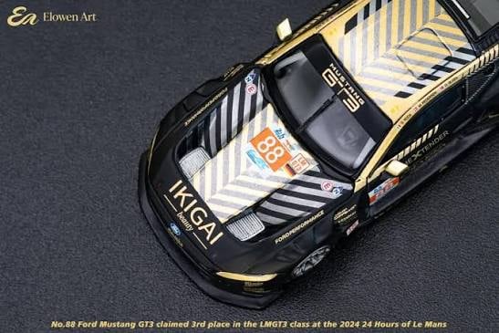 Elowen Art Ford Mustang GT3 #88 | 2024 24 Hours of Le Mans LMGT3 | Elowen Art 1:64 photo 7