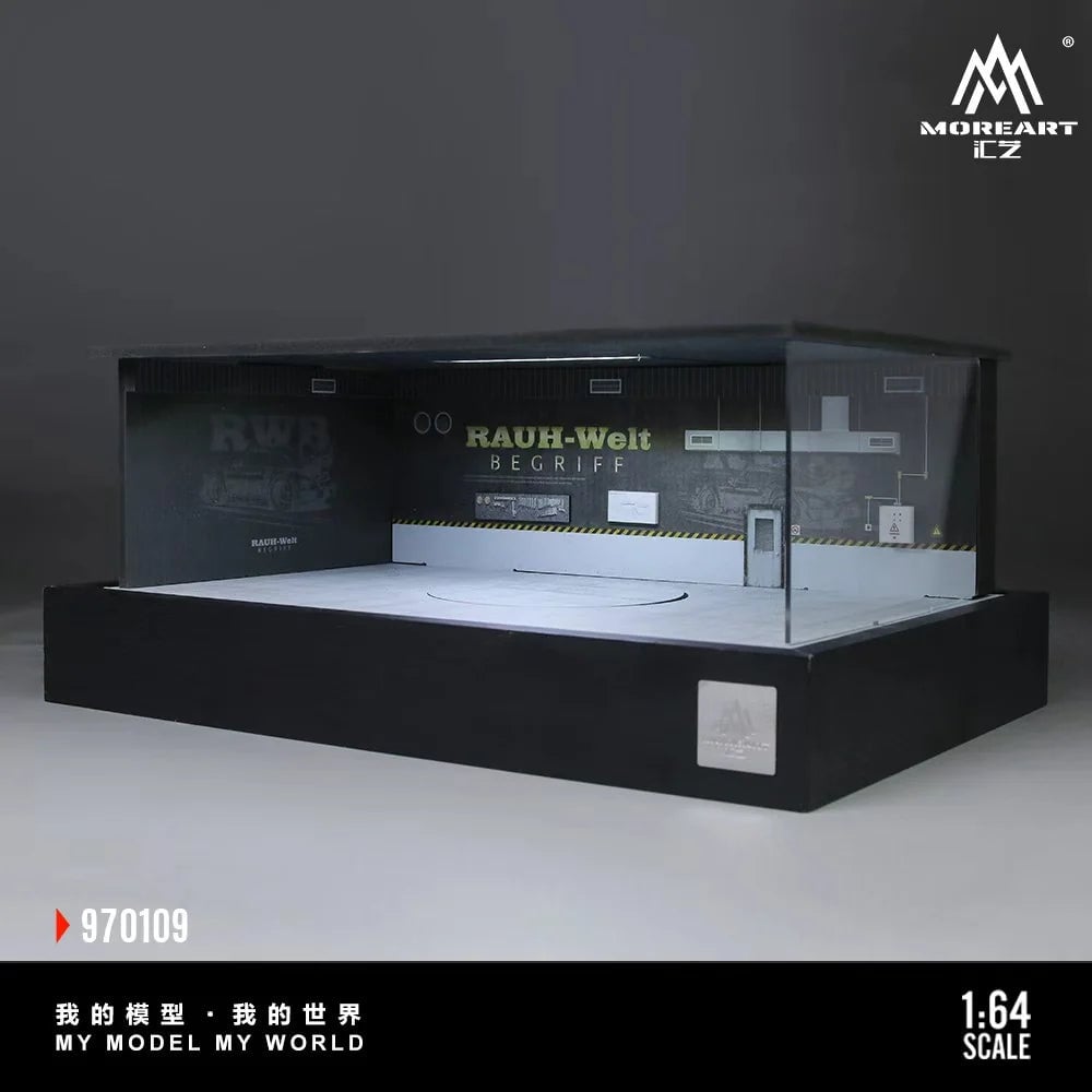 MoreArt RWB TURNTABLE Scene Diorama | MoreArt 1:64 Diorama photo 3