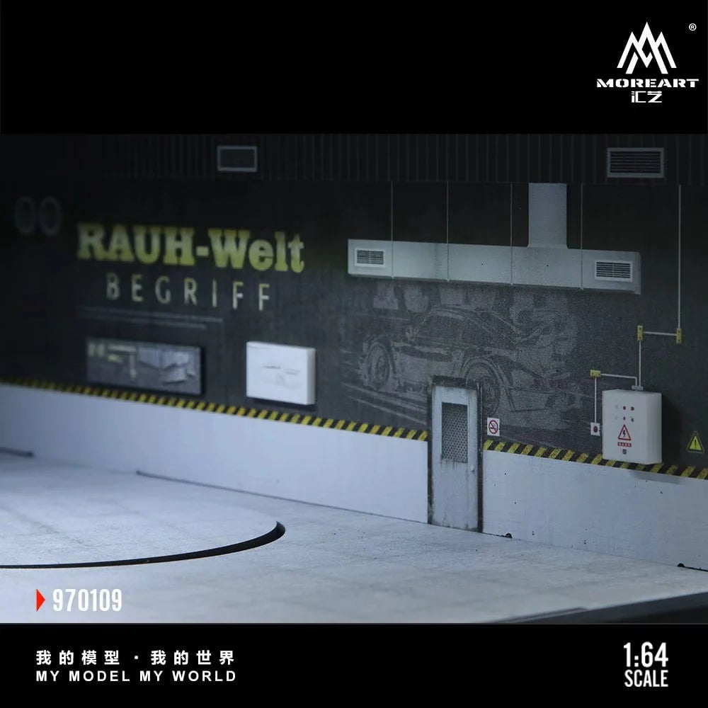 MoreArt RWB TURNTABLE Scene Diorama | MoreArt 1:64 Diorama photo 5