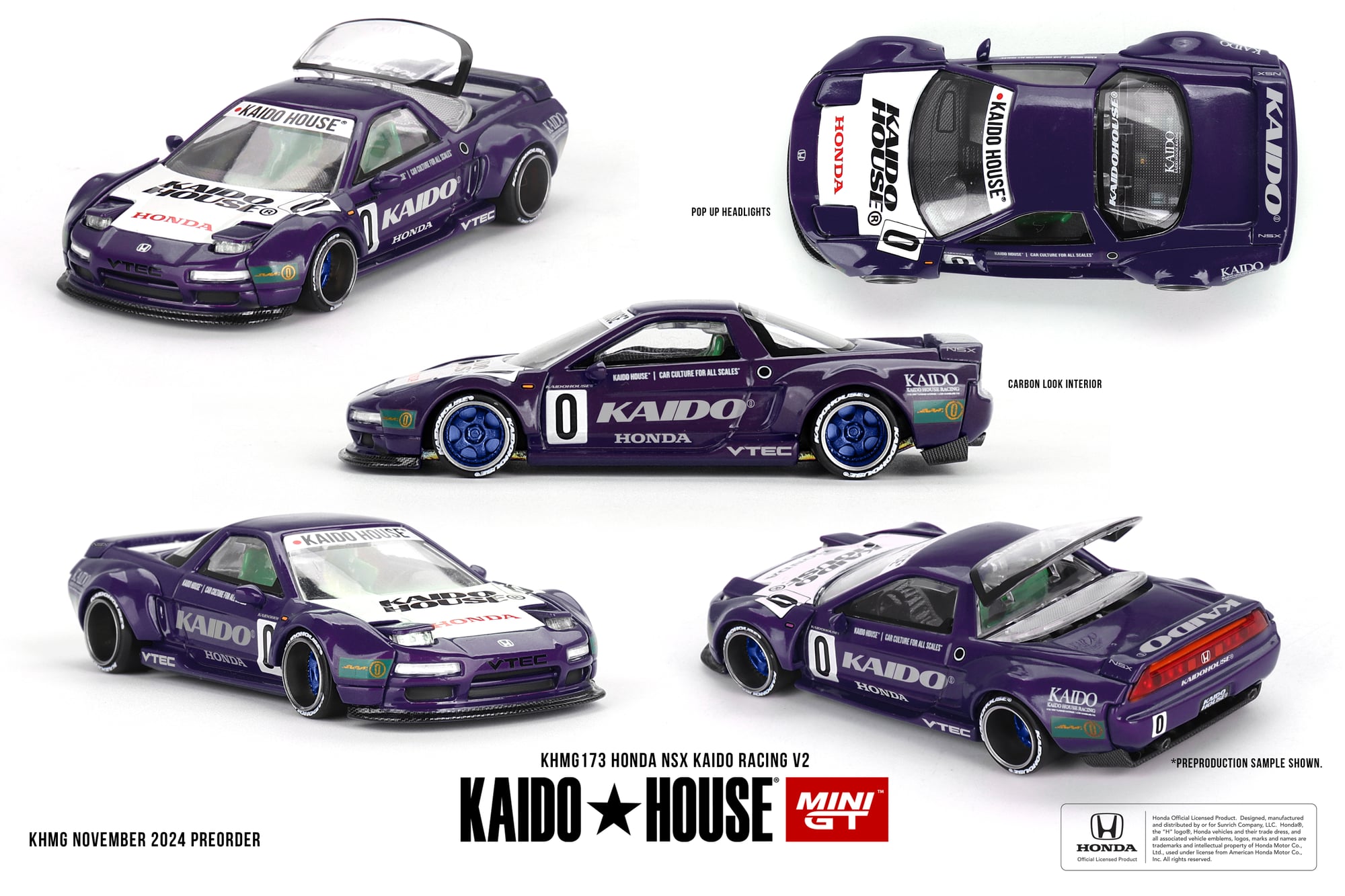 Kaido House Honda NSX Kaido Racing V2 Midnight