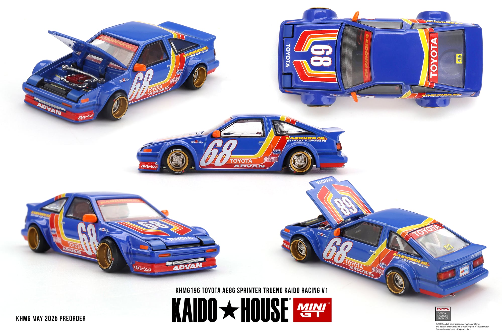 Kaido House Toyota AE86 Sprinter Trueno Kaido Racing V1