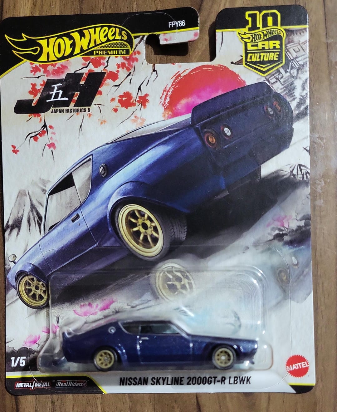 Hot Wheels Japan Historics 5 Nissan Skyline 2000GT