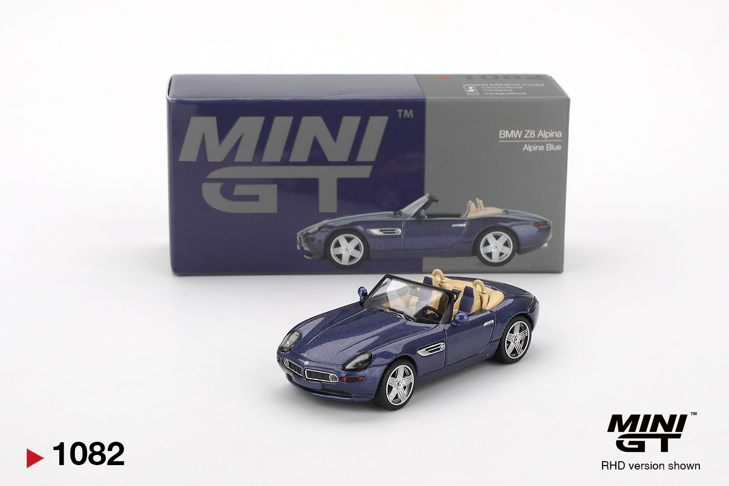 MINI GT BMW Z8 Alpina Alpine Blue