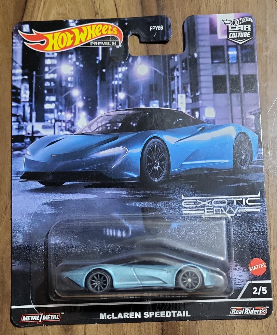 Hot Wheels Exotic Envy McLaren Speedtail