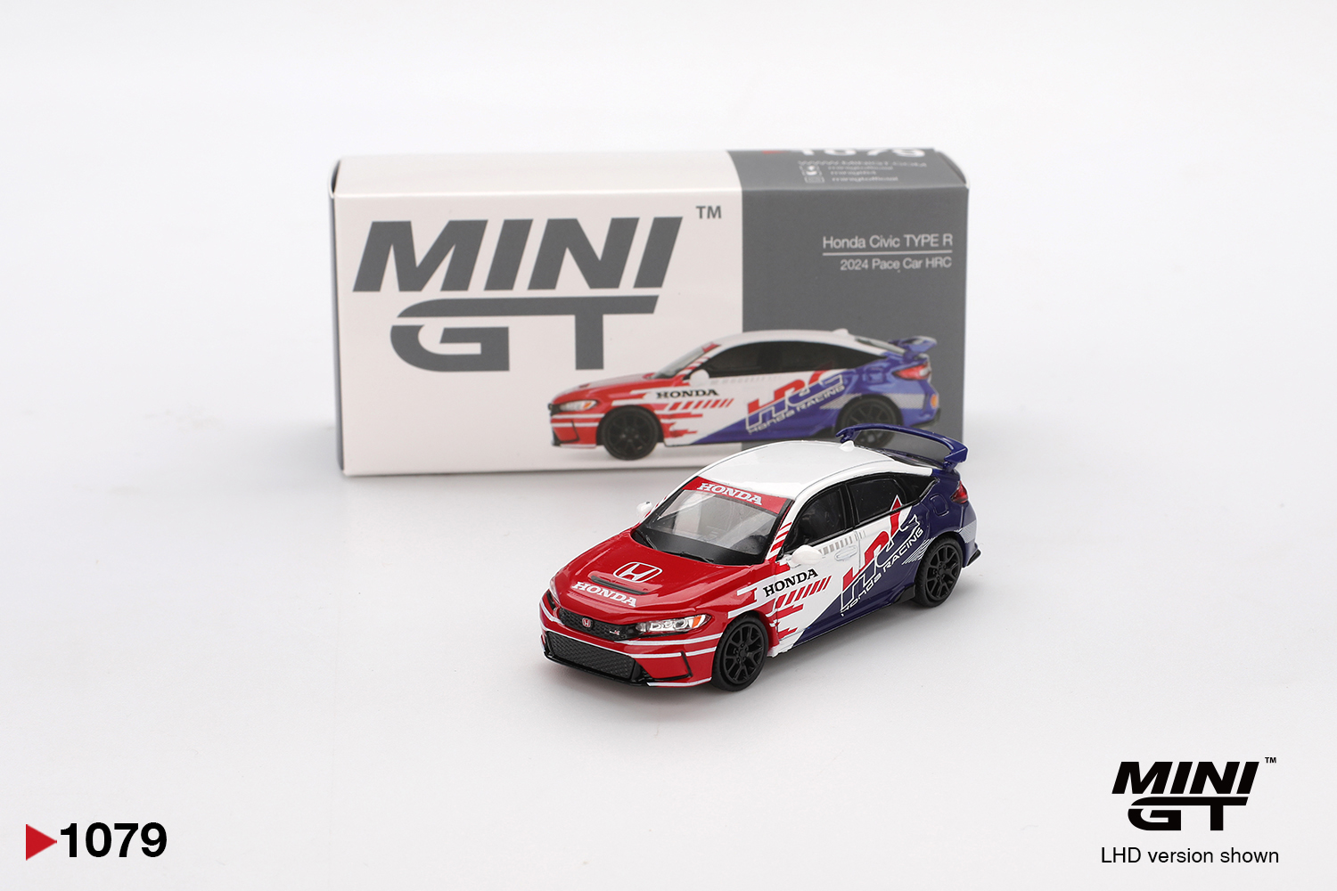 MINI GT Honda Civic Type R 2024 Pace Car HRC
