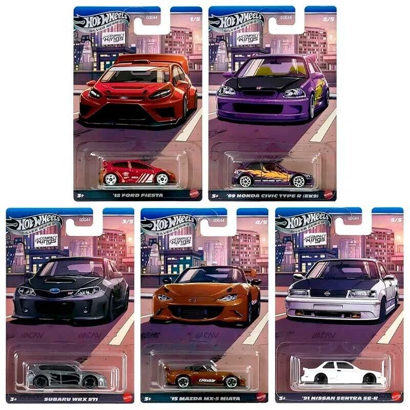 Hot Wheels Compact Kings Complete Set (5 Cars)