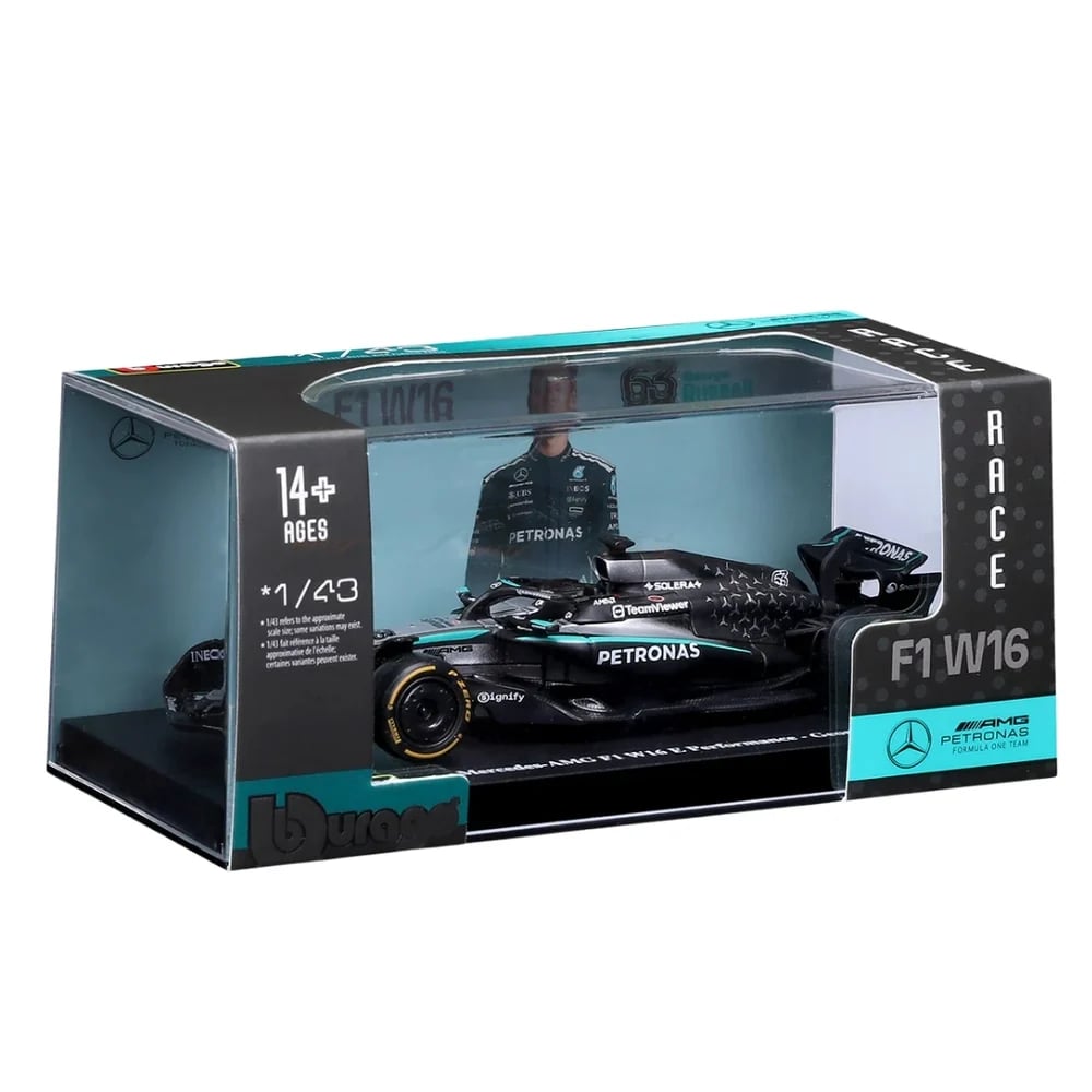 Bburago Mercedes-AMG F1 W15 E Performance George Russell #63