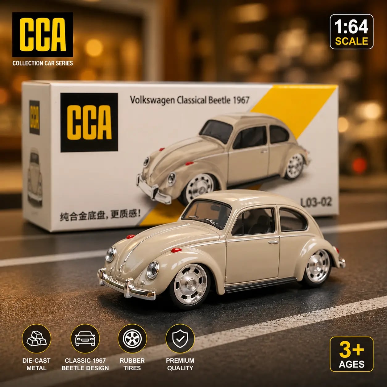 CCA Volkswagen Classic Beetle | CCA 1:64