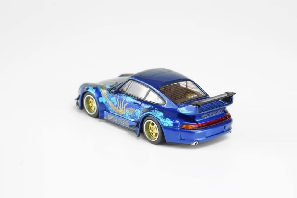 MotorHelix Porsche 911 (993) RWB "Royal Ocean" photo 2