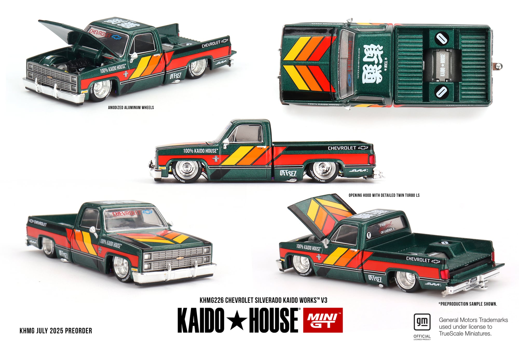 Kaido House Chevrolet Silverado Kaido Works V3 Deep Metallic