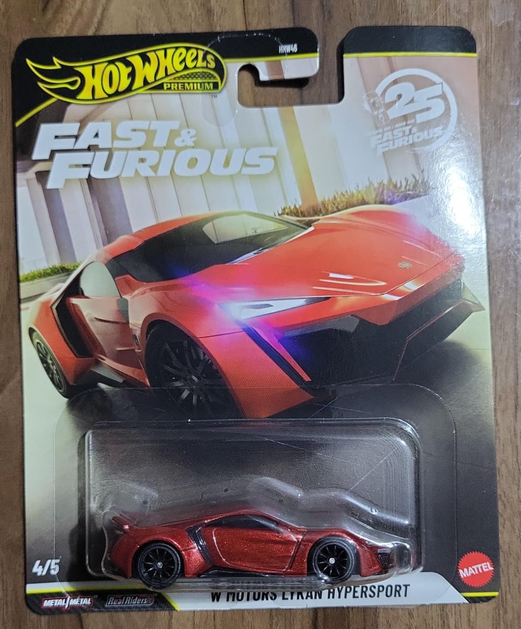 Hot Wheels Fast & Furious W Motors Lykan HyperSport